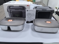 2026 Neues Design Tragbarer Auslaufsicherer Batteriebetriebener Lebensmittelbehälter Smart Control Wiederaufladbare Selbsterhitzende Thermische Lunchbox