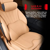 Coussin de siège en cuir véritable pour toute la gamme de voitures, appui-tête en mousse à mémoire de forme, coussin de soutien lombaire, accessoires intérieurs de voiture confortables