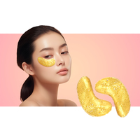 2025 nouveauté 24k doré sous les yeux masque bas quantité minimale de commande or masque pour les yeux cristal collagène masque pour les yeux pour les femmes Promotion