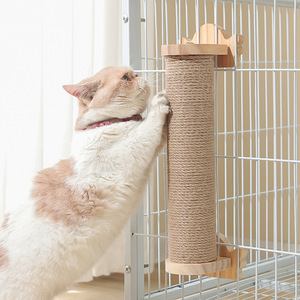 PAUL <b>Cat</b> Scratching Post Sisal Hanging For <b>Cage</b> Wear Resistant All Seasons - Product Image 1
