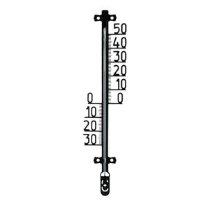 Thermomètre extérieur CM 5X1.5 H. 27.5 en plastique noir - Product Image 1