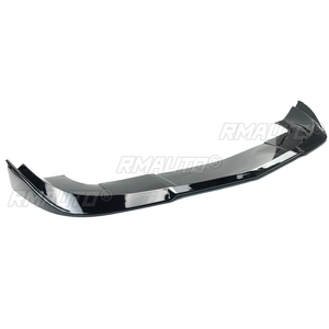 For 2011-2014 Dodge Charger SRT Front Bumper Lip Body Kit Spoiler <b>Diffuser</b> Spilitter Carbon Fiber Look <b>Car</b> Acesssories Tools - Product Image 3