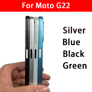 Bisel de Marco medio para teléfono móvil para Moto G22 G52 <span class=keywords><strong>G71</strong></span> G82 G50 5G piezas de repuesto de marco de pantalla LCD con botón de tecla lateral - Product Image 5