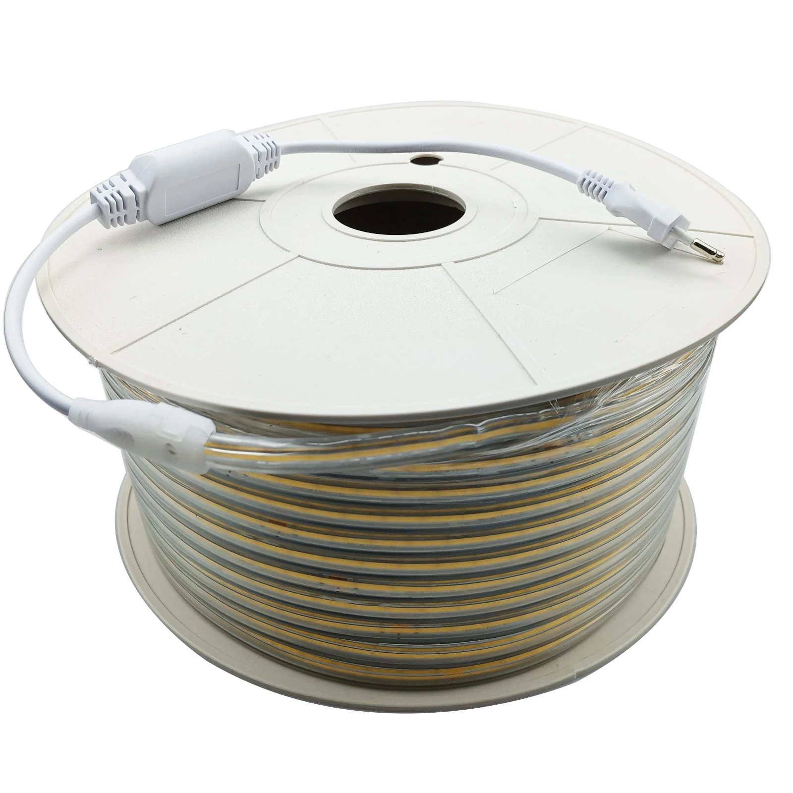 Wholesale 220V 110V IP67 Waterproof 100M Roll 3000K-6500K Landscape COB LED Strip Light with /Wi-Fi