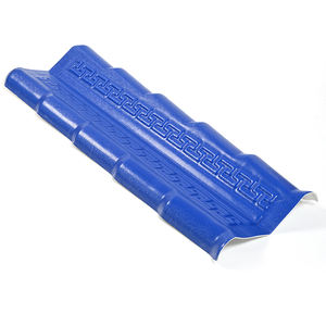 Prezzo di fabbrica ondulato rosso tetto colmo Pvc gocciolamento colmo piastrelle accessori per l'impermeabilizzazione - Product Image 1