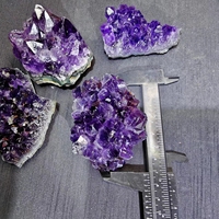 En gros Haute Qualité Naturel Améthyste Grotte Cristal Pierres Précieuses Pierre De Guérison Améthyste Cluster Pour Fengshui