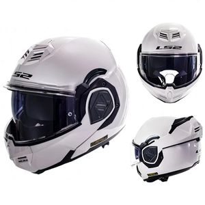 Casco Integrale Modulare LS2 FF906 per Moto, con Visiera Reversibile e Lenti Integrate, Certificato DOT - Product Image 4