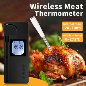 Nouveau thermomètre à viande sans fil intelligent avec surveillance à distance pour rôtissoire, four et barbecue - Product Image 6