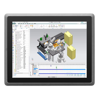 Mini Tablet PC Industrial de 12.1 Pulgadas con Pantalla Táctil, Panel PC Industrial Todo en Uno, Sin Ventilador, con Procesador Intel i3 o i5