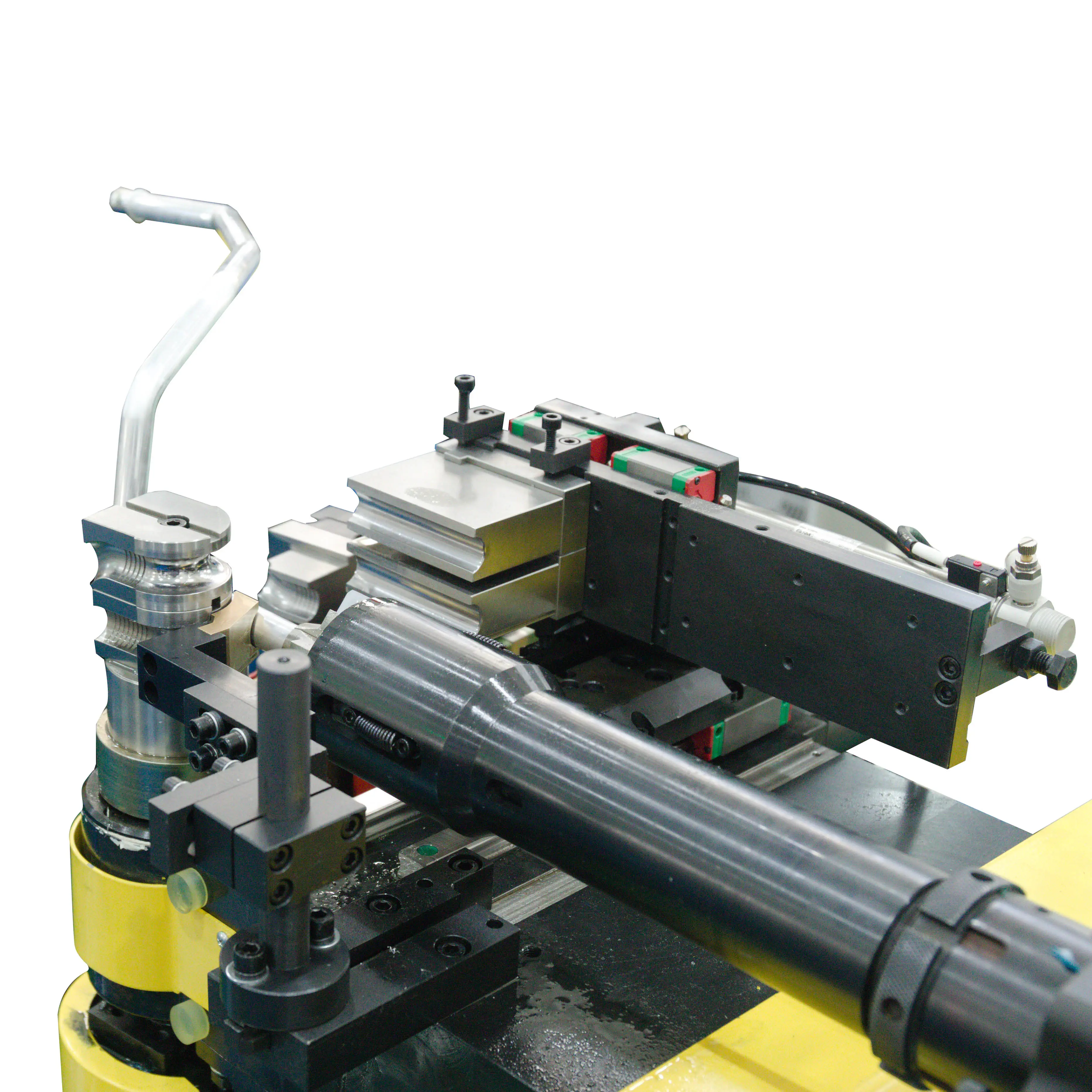 स्वचालित सीएनसी पाइप शराबी हाइड्रोलिक ट्यूब झुकने मशीन के लिए तांबा स्टेनलेस स्टील एल्यूमीनियम सामग्री