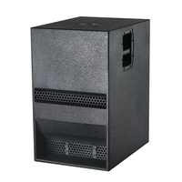 YINBOEAR Y-1500 Subwoofer de sonorisation professionnel 18 pouces, 1100W, aimant néodyme, étanche, à poser au sol, basses profondes, 400W