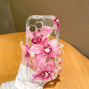 <span class=keywords><strong>Cover</strong></span> per Cellulare in Silicone TPU di Lusso con Stampa Floreale <span class=keywords><strong>Rosa</strong></span> e Bordo Ondulato per <span class=keywords><strong>iPhone</strong></span> X Xr Xs <span class=keywords><strong>Max</strong></span> 11 12 <span class=keywords><strong>13</strong></span> 14 15 16 17 - Product Image 1