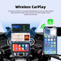 Nueva Cámara Universal de Monitoreo para Motocicleta de 6.25 Pulgadas, para MSTAR de Doble Núcleo, 1056P, WiFi de 5GHz para Neumáticos de 5.0