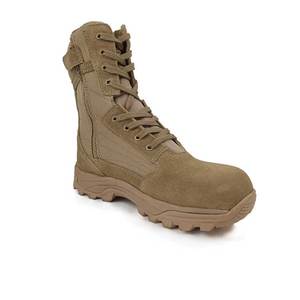 Bottes de randonnée pour hommes Desert <span class=keywords><strong>Ranger</strong></span>, bottes tactiques à lacets, bottes d'extérieur avec fermeture éclair - Product Image 3