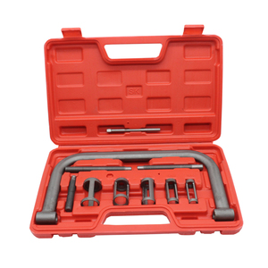 Juego de Herramientas de Compresor de Resorte de Válvula Automotriz Universal de 10 Piezas con Abrazadera en C para Motocicleta, Automóvil, Equipo de Vehículos de Motor Pequeño - Product Image 1