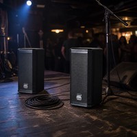 Enceintes colonne ultra-compactes JSL à double haut-parleur de 4 pouces (pour salles de conférence/salles polyvalentes)