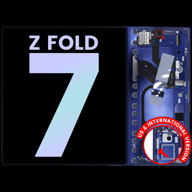 Inner OLED Assembly With Frame for Samsung Galaxy Z Fold 7 F966