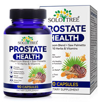 Complément alimentaire pour la santé de la prostate pour hommes, marque privée SOLOTREE, sans gluten, soutien à la santé des voies urinaires, capsules pour la santé de la prostate pour hommes