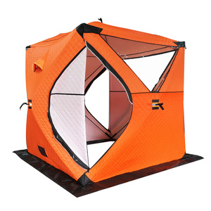 Tienda <span class=keywords><strong>de</strong></span> Campaña Portátil para 3-4 Personas, Tipo Sauna para las Cuatro Estaciones, Una Habitación, Doble Capa, Impermeable, Resistente al Viento, Grande, Automática, para Camping y Pesca - Product Image 3