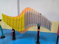 JMQ Commander 6A Billet Aluminum Guitar-Shaped Percussion Musical Instrument for Children's Outdoor Play High Quality