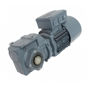 มอเตอร์เกียร์แบบเฮลิคอล R47DRN100LS4/TF 0.75kW 132rpm แขนทอร์กมุมฉาก IP55 มีสินค้าในสต็อก - Product Image 2