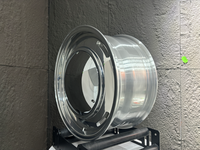 Jante de roue de 17 pouces électro-plaquée pour grand pot, 5*112 ET38, technologie de tournage de précision CNC, disponible en 15-24 pouces pour la personnalisation