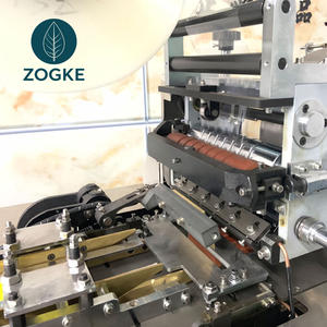 Envolvedora Automática Eléctrica ZK-150 con Motor y Engranaje para Cajas de Cosméticos, Tabaco y Alimentos - Product Image 1