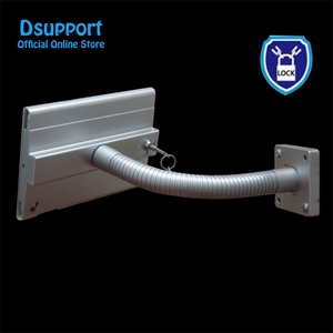 An Ninh đứng hiển thị với cổ ngỗng Máy tính để bàn Wall Mount chống trộm trường hợp đối với <span class=keywords><strong>iPad</strong></span> Mini 12345 kim loại vật liệu nhôm máy tính bảng - Product Image 6