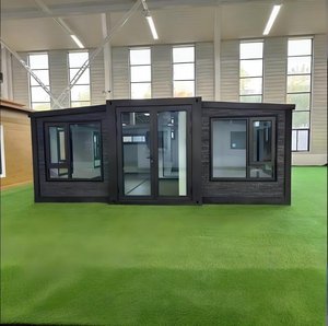 标准<span class=keywords><strong>2</strong></span>/3卧室20英尺40英尺可折叠折叠式预制房屋可扩展集装箱房屋出售 - Product Image 4