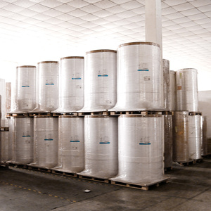 <span class=keywords><strong>Fasson</strong></span> étiquette directe auto-adhésif bopp film de stratification brillant autocollant transfert matière première cire ruban thermique jumbo rouleau - Product Image 3