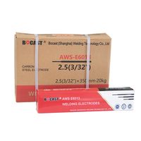 Electrodos de Soldadura Bocast de Alta Calidad E6013, Certificados AWS A.5.1, Diámetro del Núcleo de 2.5 mm, Compatibles con AC/DC, Varilla de Soldadura Personalizada