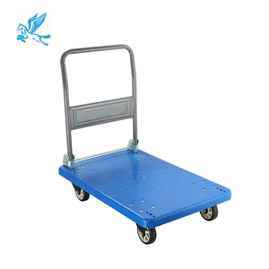 Tianma bốn bánh nhựa gấp giỏ hàng Xe đẩy nền tảng cấu trúc cho xe tay với bánh xe - Product Image 5