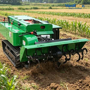 Motoculteur RC avec une largeur de travail de 1,2 m, une profondeur de travail de 10 à 15 cm, idéal pour la rotation des cultures et la préparation du sol - Product Image 2