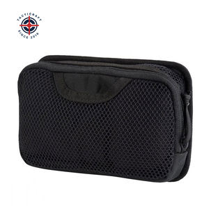Tactical Breathable Admin Pouch Mesh Pocket Modular Organizer Utility Insert <b>Bags</b> Fastened by Hook Made of Durable Polyester - Product Image 1