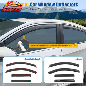 Déflecteurs de vitres encastrés pour Chevrolet Traverse 18-23, pare-pluie et déflecteurs de vent - Product Image 2