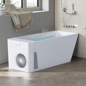 Bain de glace Iceglax pour la récupération des athlètes - Bain froid en acrylique avec refroidisseur intégré de 1 CV - Bain de glace tout-en-un - Product Image 1