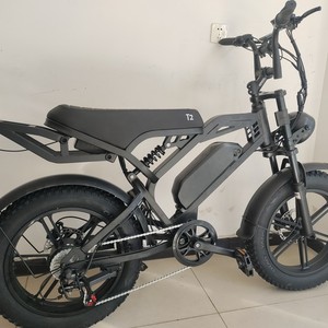 <span class=keywords><strong>Bicicletta</strong></span> <span class=keywords><strong>Elettrica</strong></span> Fuoristrada <span class=keywords><strong>da</strong></span> 20 Pollici con Batteria al Litio e Pneumatici Larghi per Neve e Spiaggia, Bici <span class=keywords><strong>da</strong></span> <span class=keywords><strong>Corsa</strong></span> V8 con Doppio Freno a Disco e 7 Velocità - Product Image 2