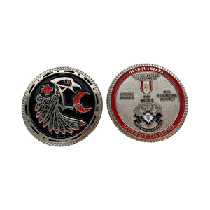 Moneda de desafío de Metal personalizada para el Año Nuevo chino, diseño 3D, colores esmaltados, troquelado, accesorio de moda impreso para cumpleaños - Product Image 4