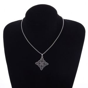 Collar Antideslustre con Colgante de Nudo Celta Irlandés Vintage, Collar Vikingo de Acero Inoxidable para Hombre y Mujer, Collar de Acero de Titanio - Product Image 5