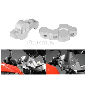 Motoraccessoires Aluminium Legering Cnc Handgreep Klemmen Stuurstang Riser Voor Bmw S1000r S100rs 2014-2018