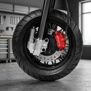 ผ้าเบรกหน้าและหลัง HEZZO รุ่นใหม่ F6 วัสดุกึ่งโลหะ สำหรับรถมอเตอร์ไซค์แบบสตรีท - Product Image 3