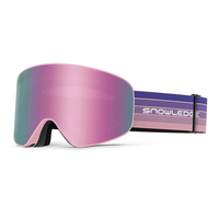 Snowledge personnalisé Offre Spéciale anti-buée vente en gros lunettes de ski pour neige protection Uv400 fournisseur de lunettes de ski pour snowboard