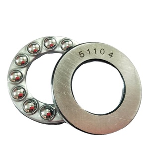 Cuscinetto a sfere di spinta a bassa rumorosità 51104, dimensioni 20*35*10 mm per macchinari industriali - Product Image 1