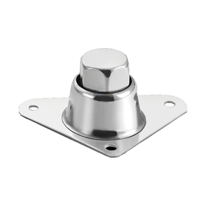<strong>Adjustable</strong> Steel <strong>Leg</strong> with Base Plate Stainless Steel <strong>Legs</strong> for Steam Cabinet Metal <strong>Legs</strong> for Tables - Product Image 5