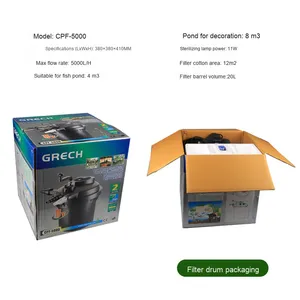 Sunsun cfa serieshigh dòng chảy AO lọc thông minh tự động rửa ngược, đa giai đoạn lọc cho outdoorkoi ao, tính năng nước - Product Image 2