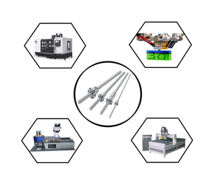निकला हुआ किनारा अखरोट के साथ 16mm गेंद पेंच और अखरोट आवास और BKBF12 EKEF12 FFFK12 अंत मशीनिंग और युग्मक ballscrews SFU1605 - Product Image 6