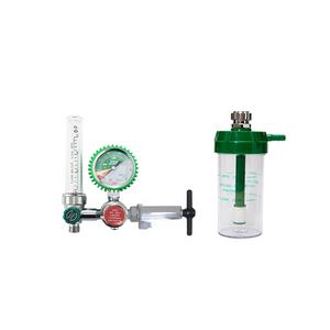 Nemlendirici debimetre tıbbi gaz basınç regülatörleri ile CGA870 duvara monte tıbbi oksijen regülatörü - Product Image 2