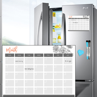 Tableau blanc interactif magnétique mobile UCI Art Déco avec calendrier et affichage quotidien/hebdomadaire pour la décoration de bureau