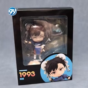 Figura Articulada Estilo Nendoroid de Chun-Li de <span class=keywords><strong>Street</strong></span> <span class=keywords><strong>Fighter</strong></span>, Versión Q 1993, con Rostro Intercambiable, Hecha de Plástico - Product Image 4