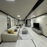 Maison prédécoupée de luxe en béton, maison prédédiée, béton